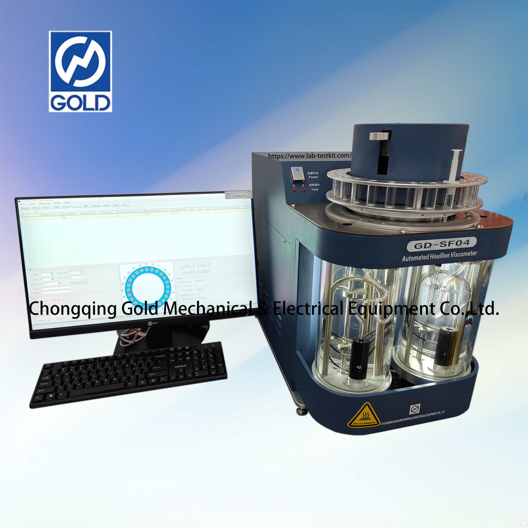 Automated Houillon Viscometer-1