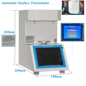 ASTM D971 Awtomatikong Interfacial Tension Tester sa pamamagitan ng Platinum Ring Paraan