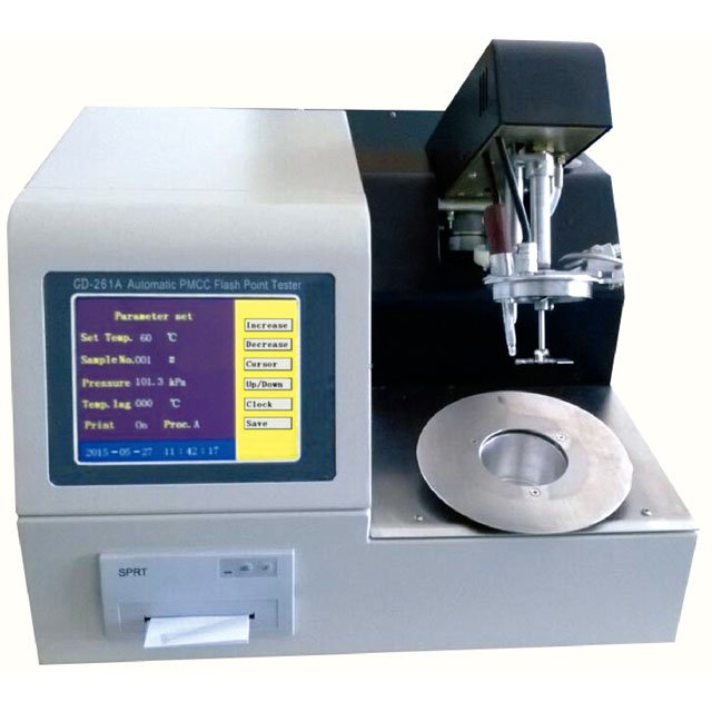 GD-261A Awtomatikong Pensky-Martens Closed-Cup Flash Point Tester