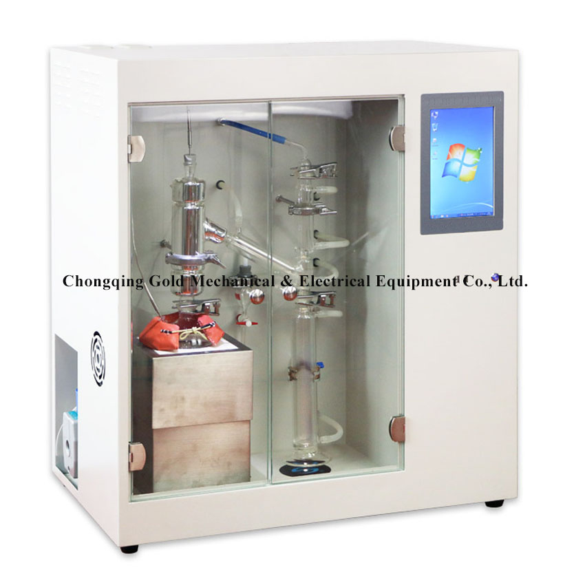 ASTM D1160 Touch Screen Awtomatikong nabawasan ang presyon ng vacuum distillation tester 