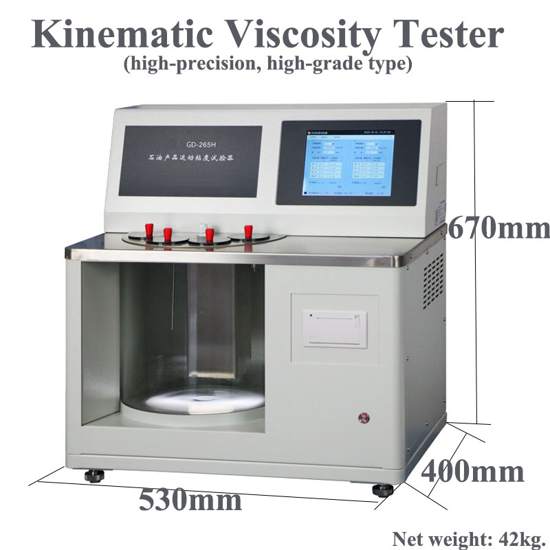 ASTM D445 Mga produktong petrolyo Kinematic viscosity tester kinematic viscometer 