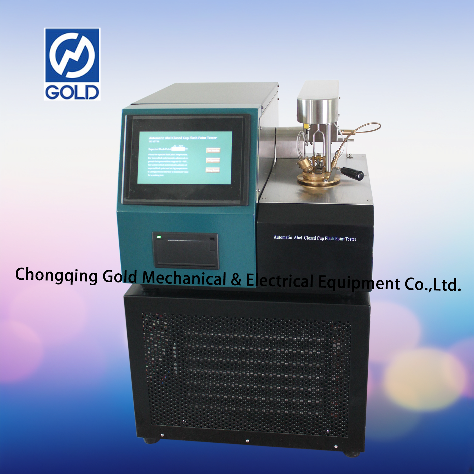 ISO 13736 Awtomatikong Abel Sarado na Cup Flash Point Tester