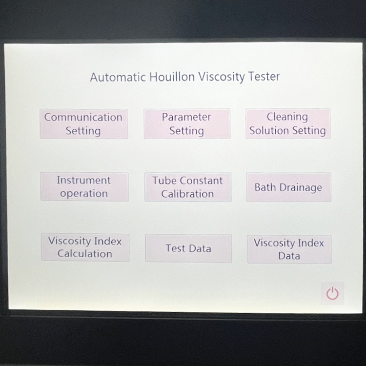 ASTM D7279 Automated Kinematic Viscosity ng Houillon Paraan para sa Lubricating Oil