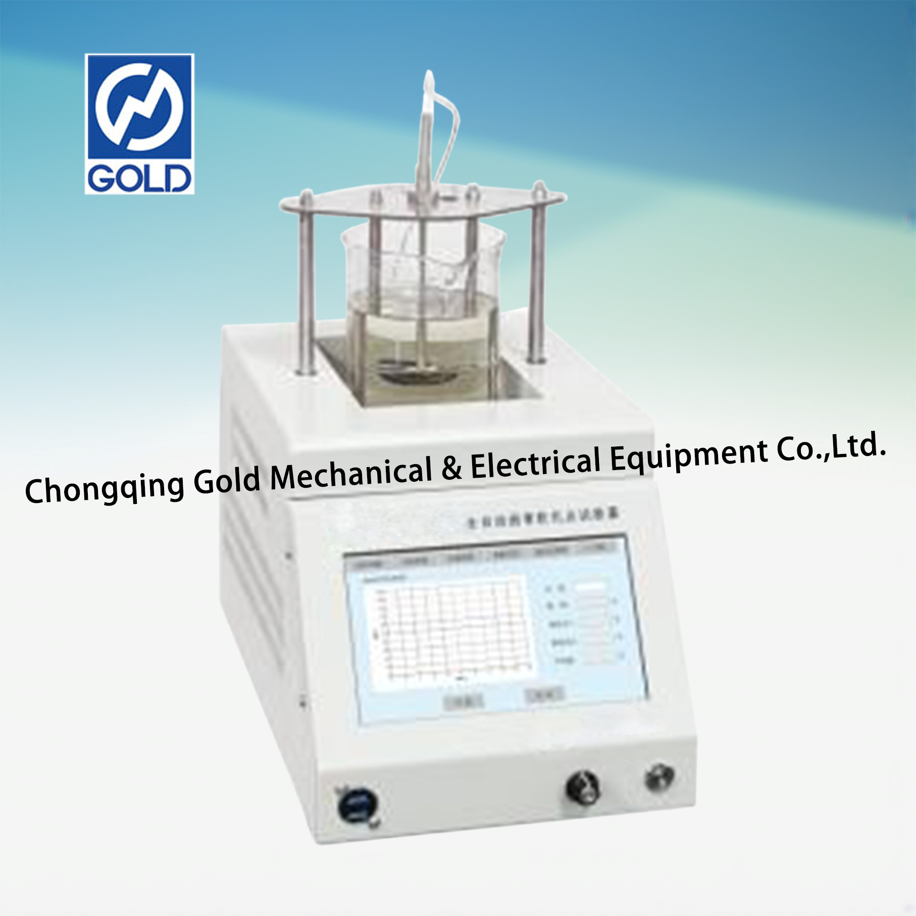 Awtomatikong paglambot Point Tester ASTM D36 (Ring-and-Ball Apparatus)