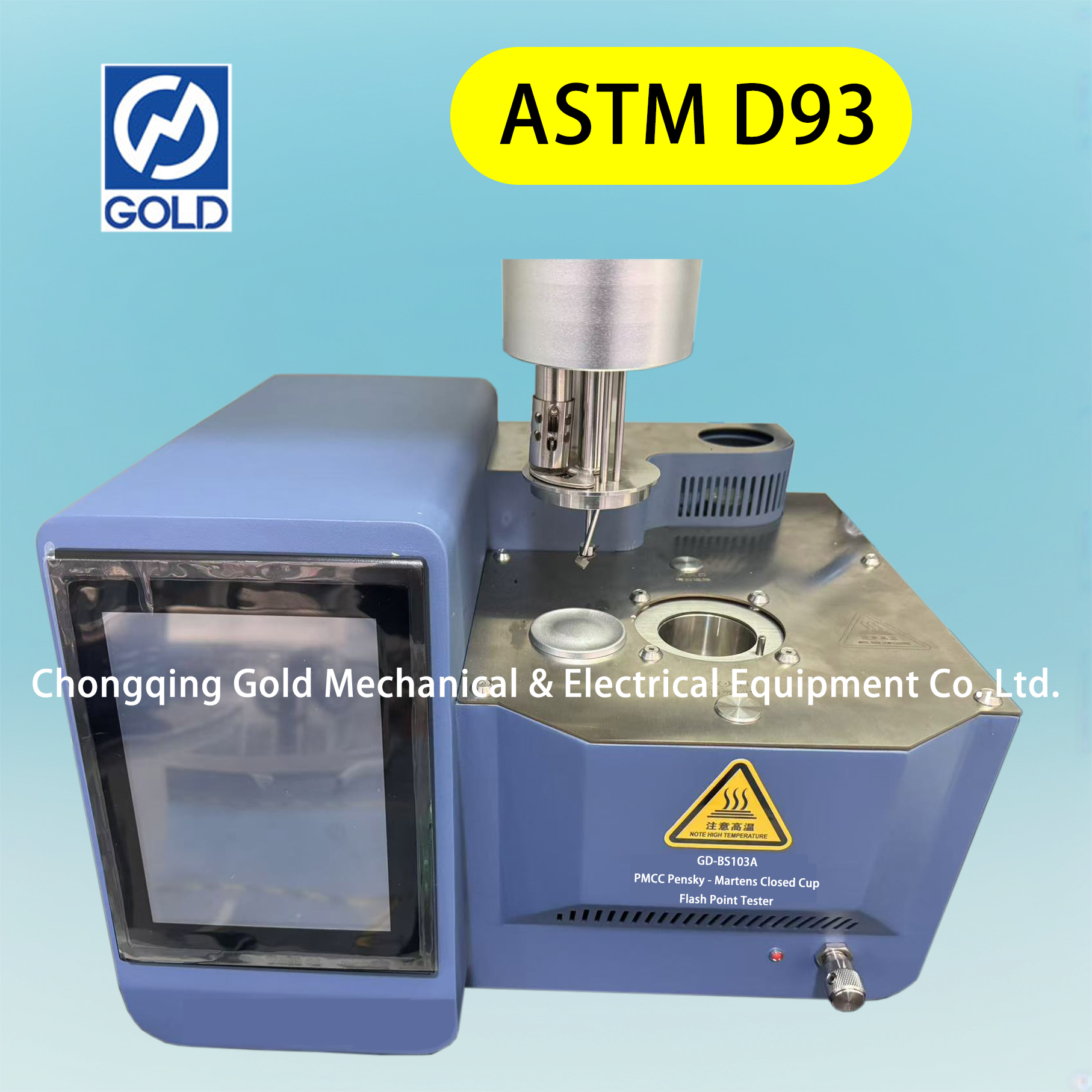 ASTM D93 PMCC Automatic Pensky - Martens Closed Cup Flash Point Tester 