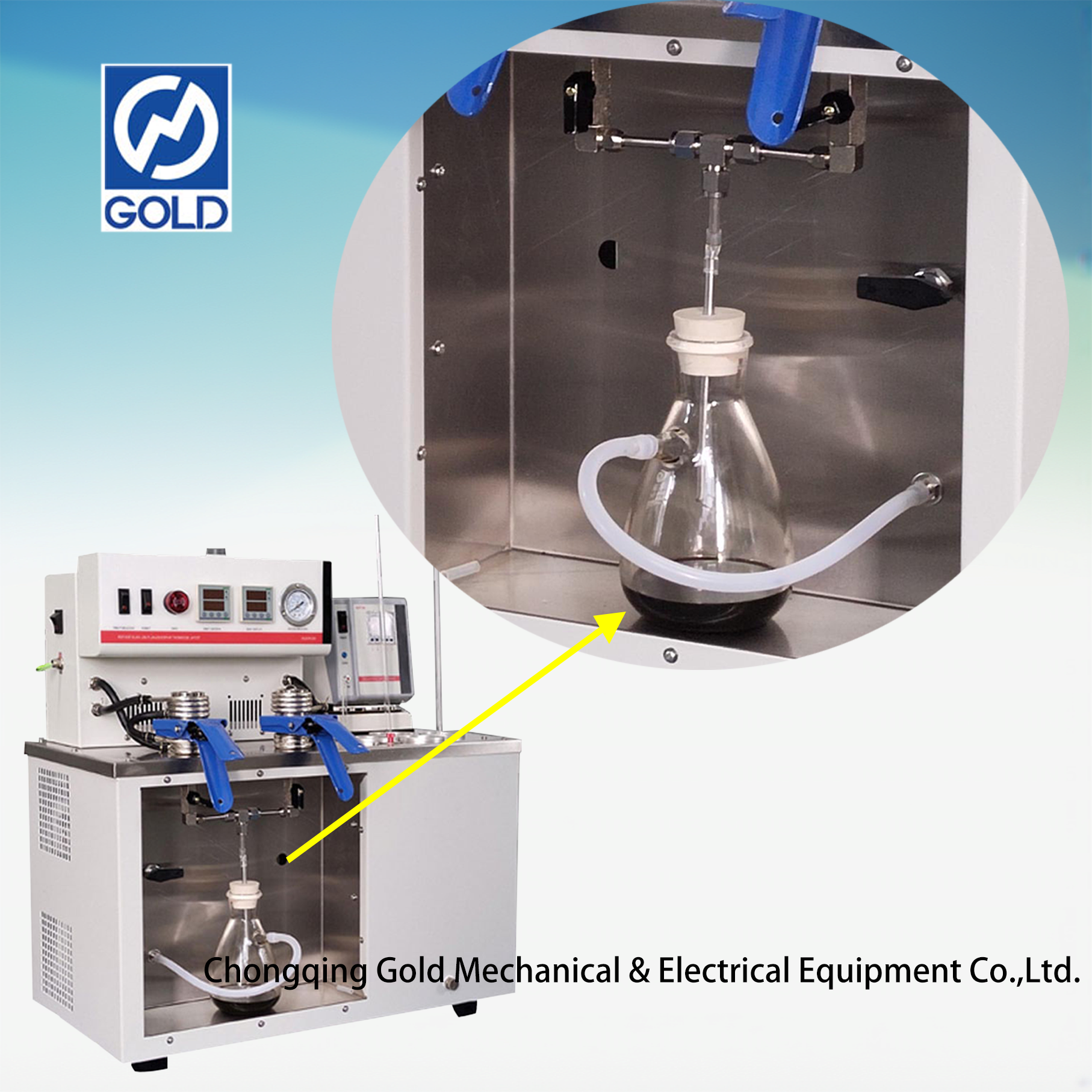 Fuel Oil Kabuuang Sediment Tester