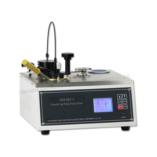 GD-261-1 Semi Auto LCD Screen Pensky Martens Sarado ang Kagamitan sa Pagsubok sa Flash Point Point