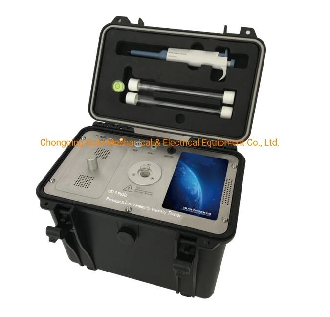 Portable at Mabilis na Kinematic Viscosity Tester ASTM D7279