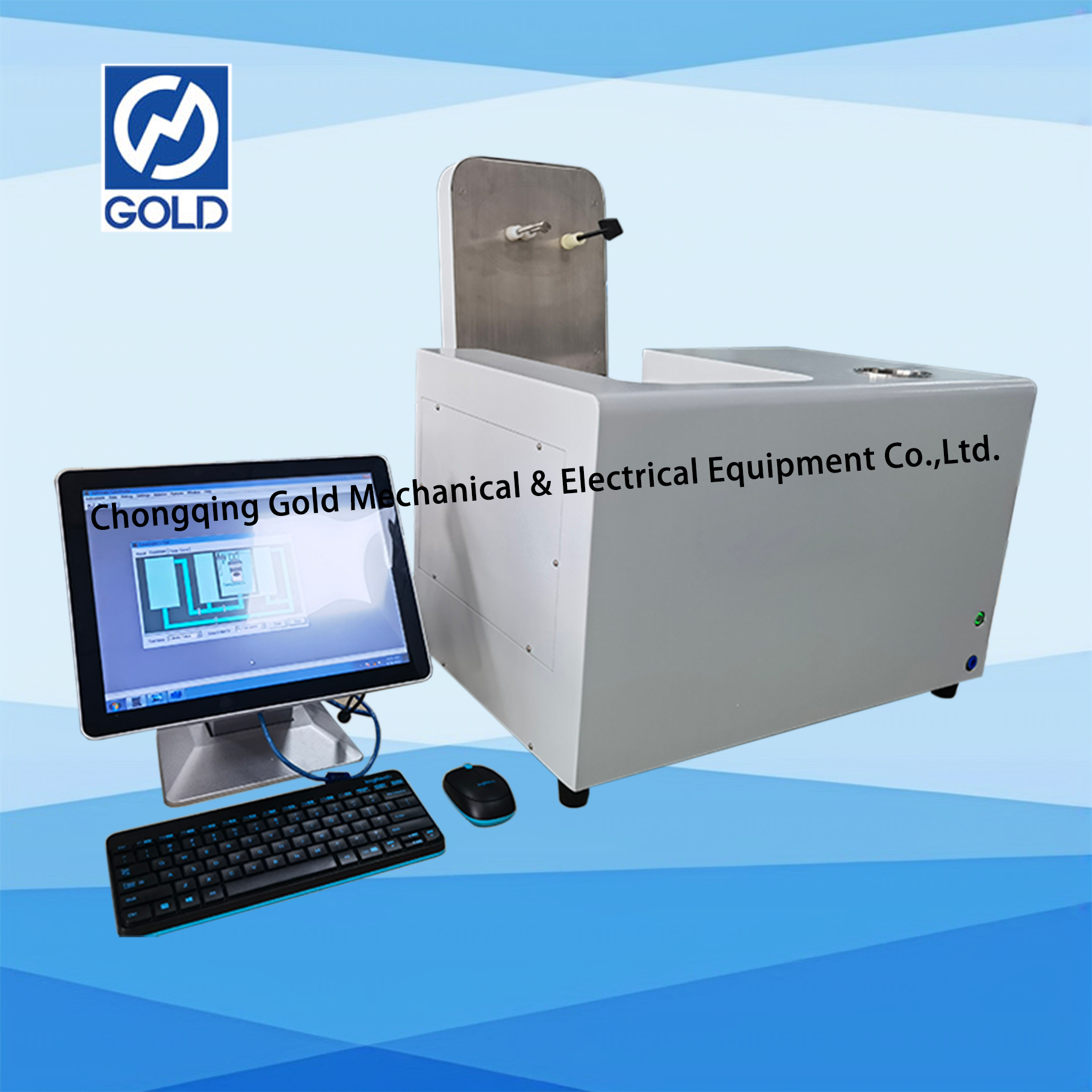 Awtomatikong calorimeter ng bomba ng oxygen