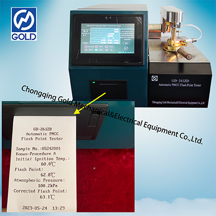 ASTM D93 Atomatic PMCC Flash Point Tester