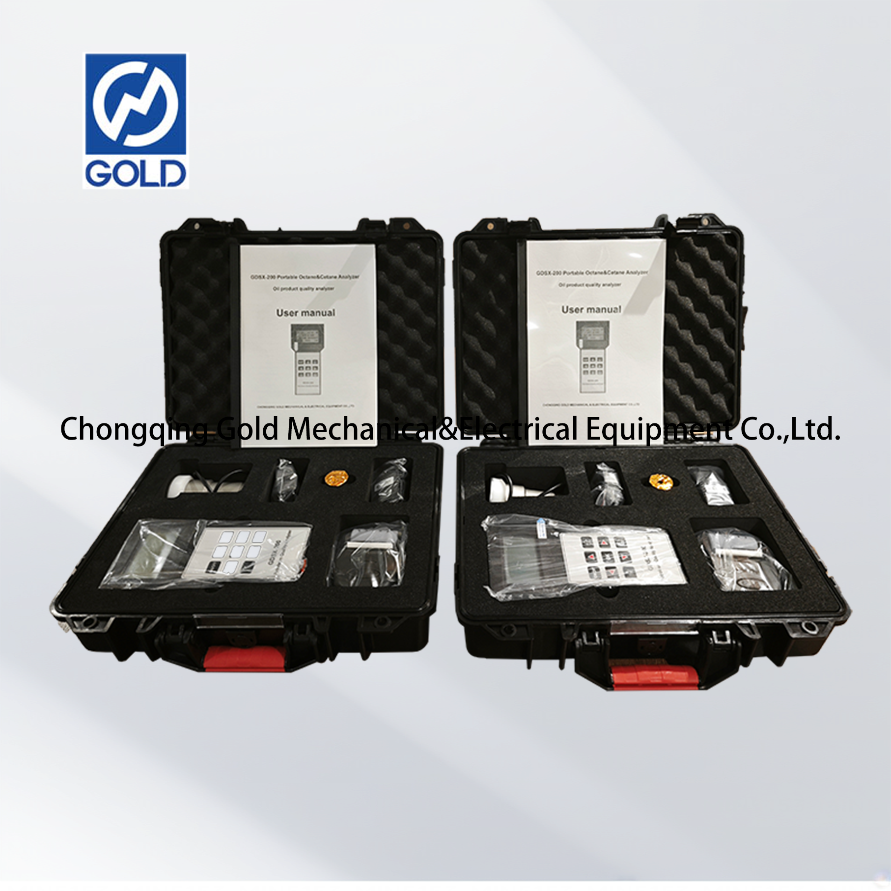 Portable octane at cetane number tester