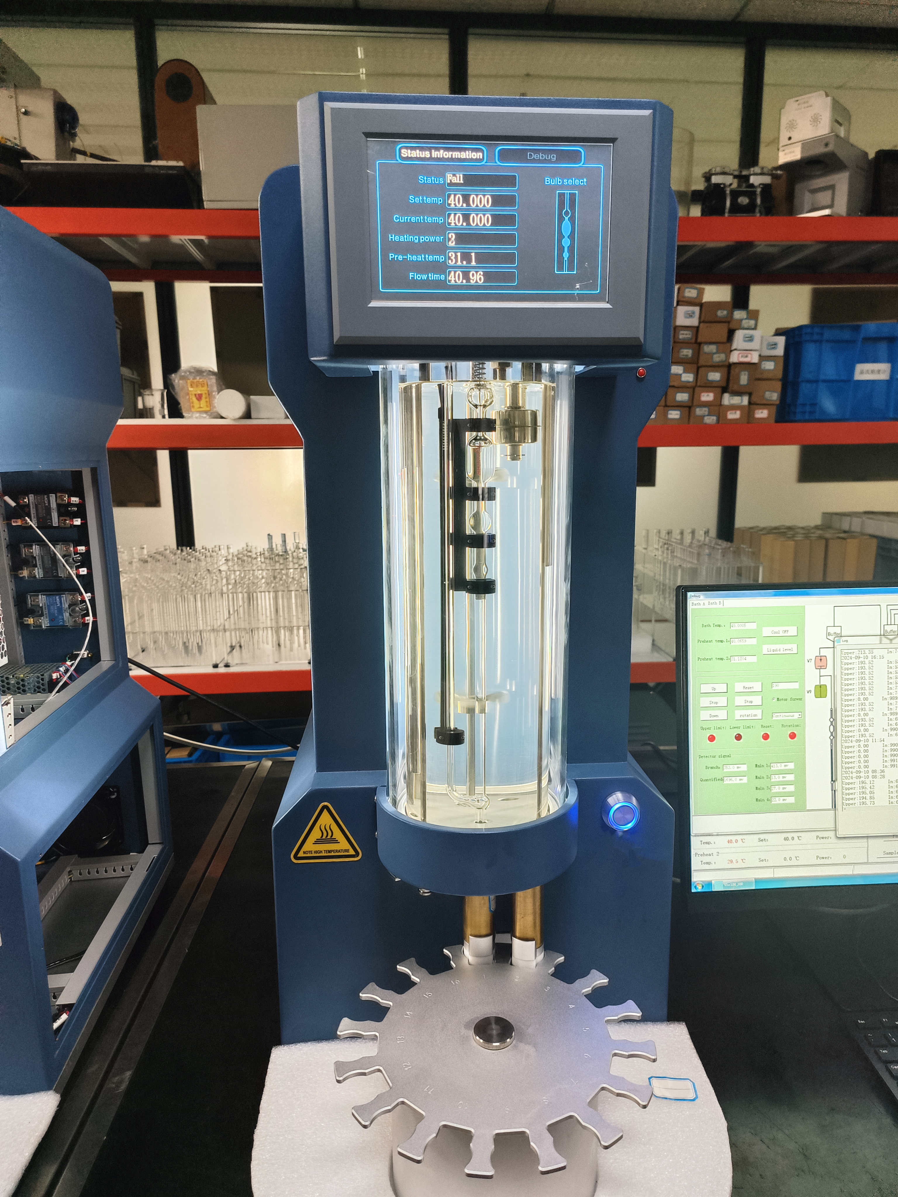 GD-ND21B Ganap na awtomatikong malawak na kinematic viscometer