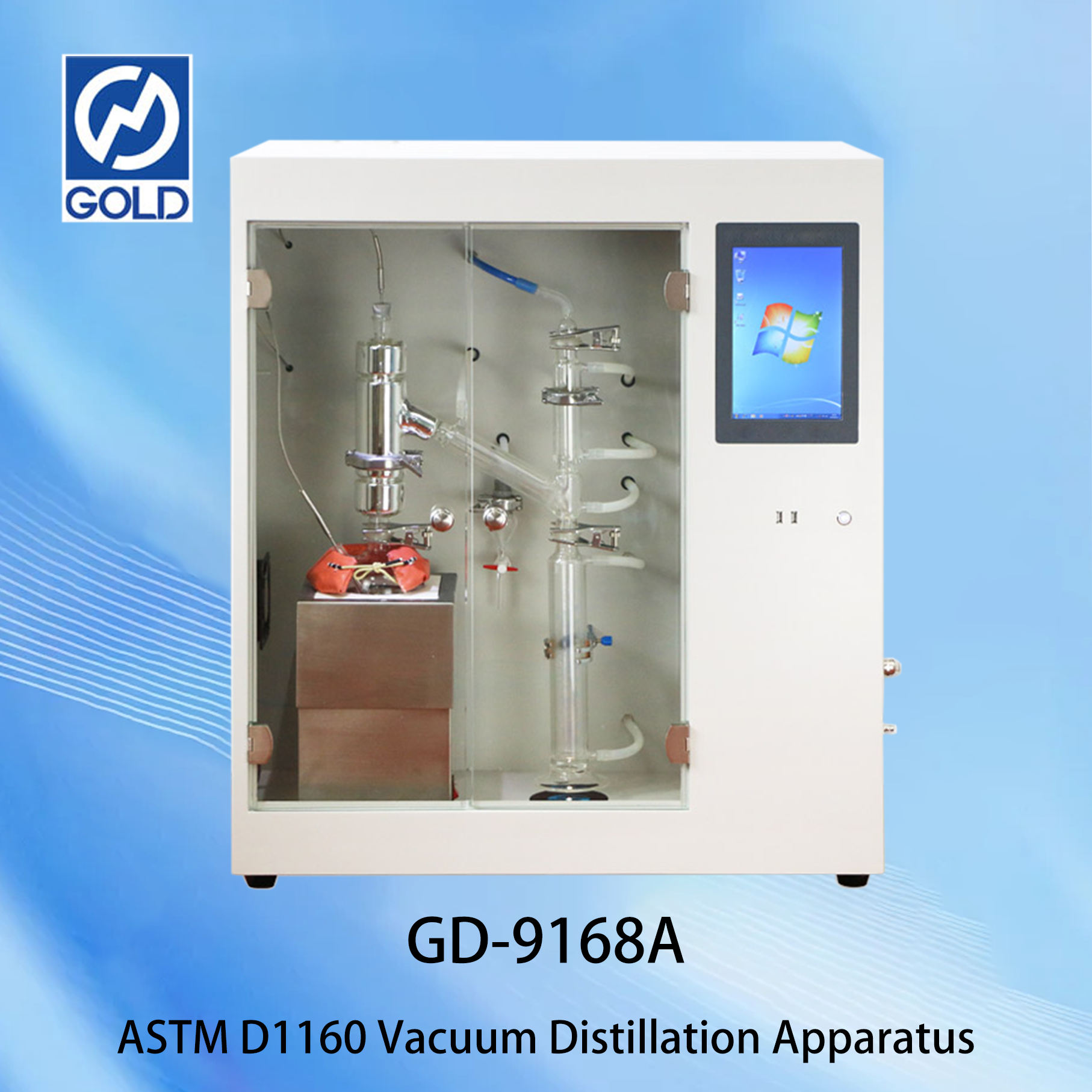 Vcauum Distillation Apparatus ASTM D1160 Digital Vacuum Distillation Tester