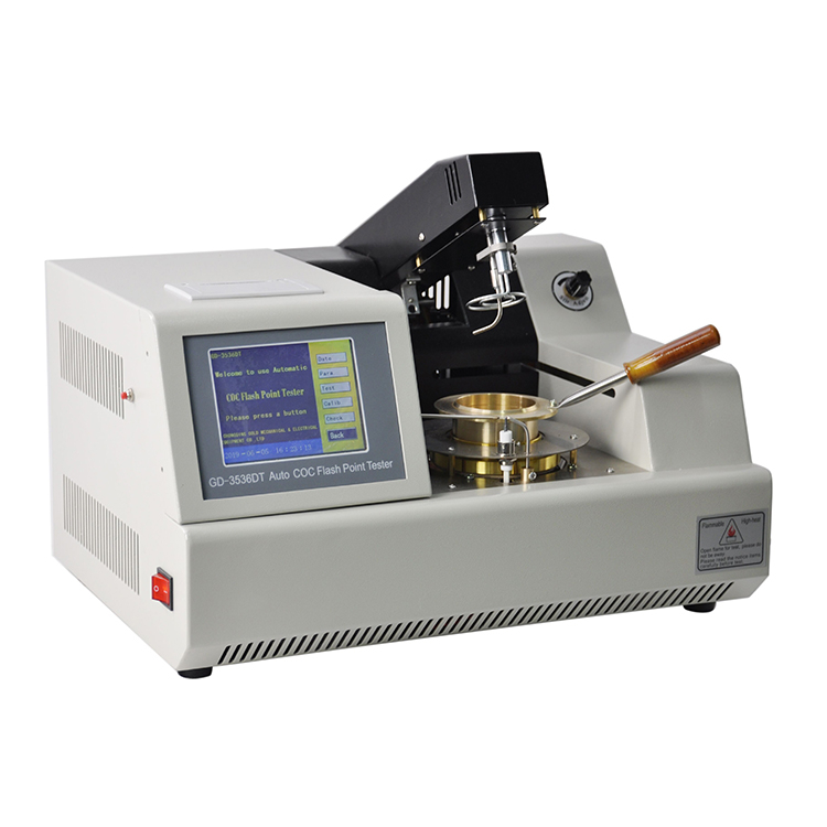 GD-3536D Ganap na awtomatikong Cleveland Open-Cup Flash Point Tester