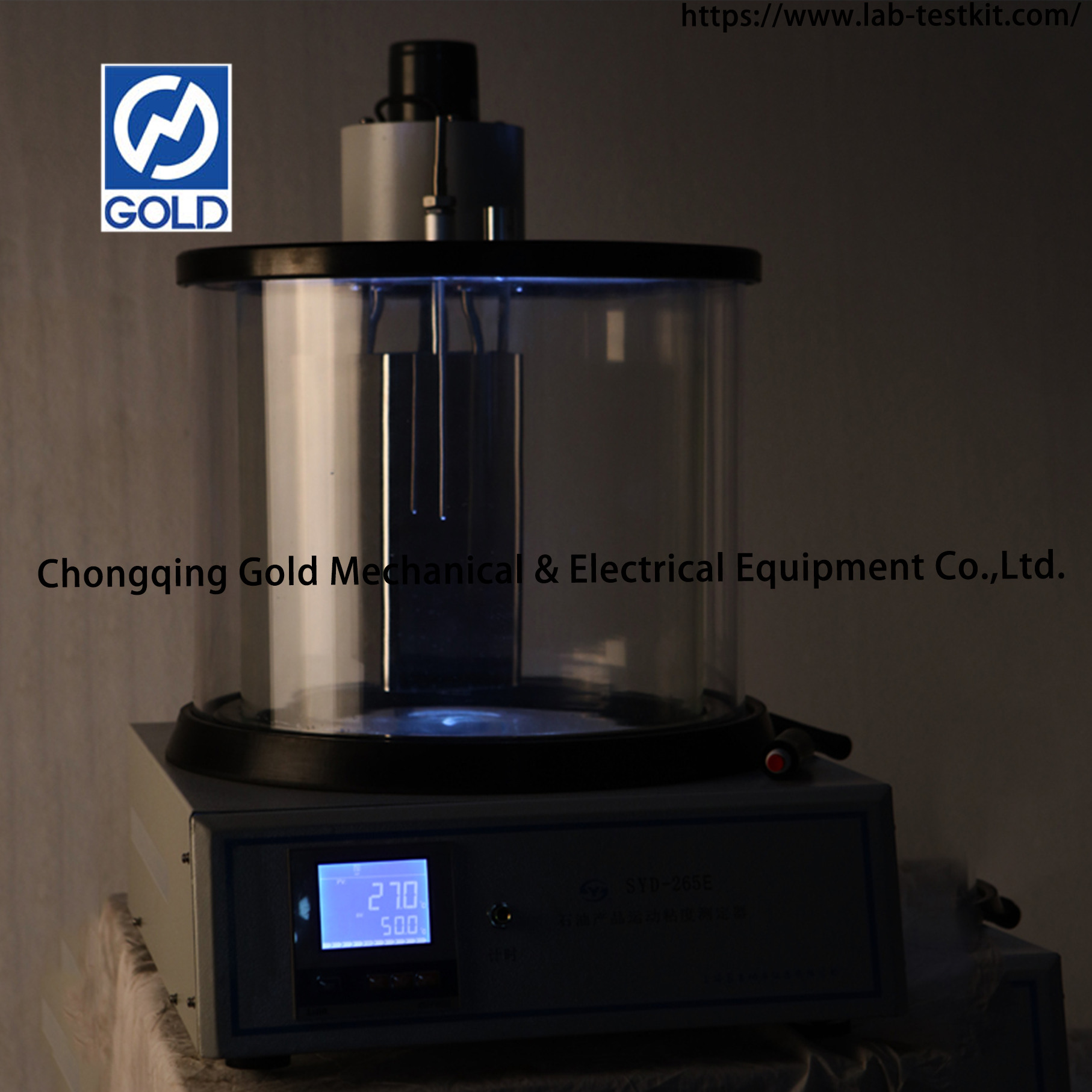 Ang aspalto na kinematic viscosity tester sa pamamagitan ng pamamaraan ng capillary