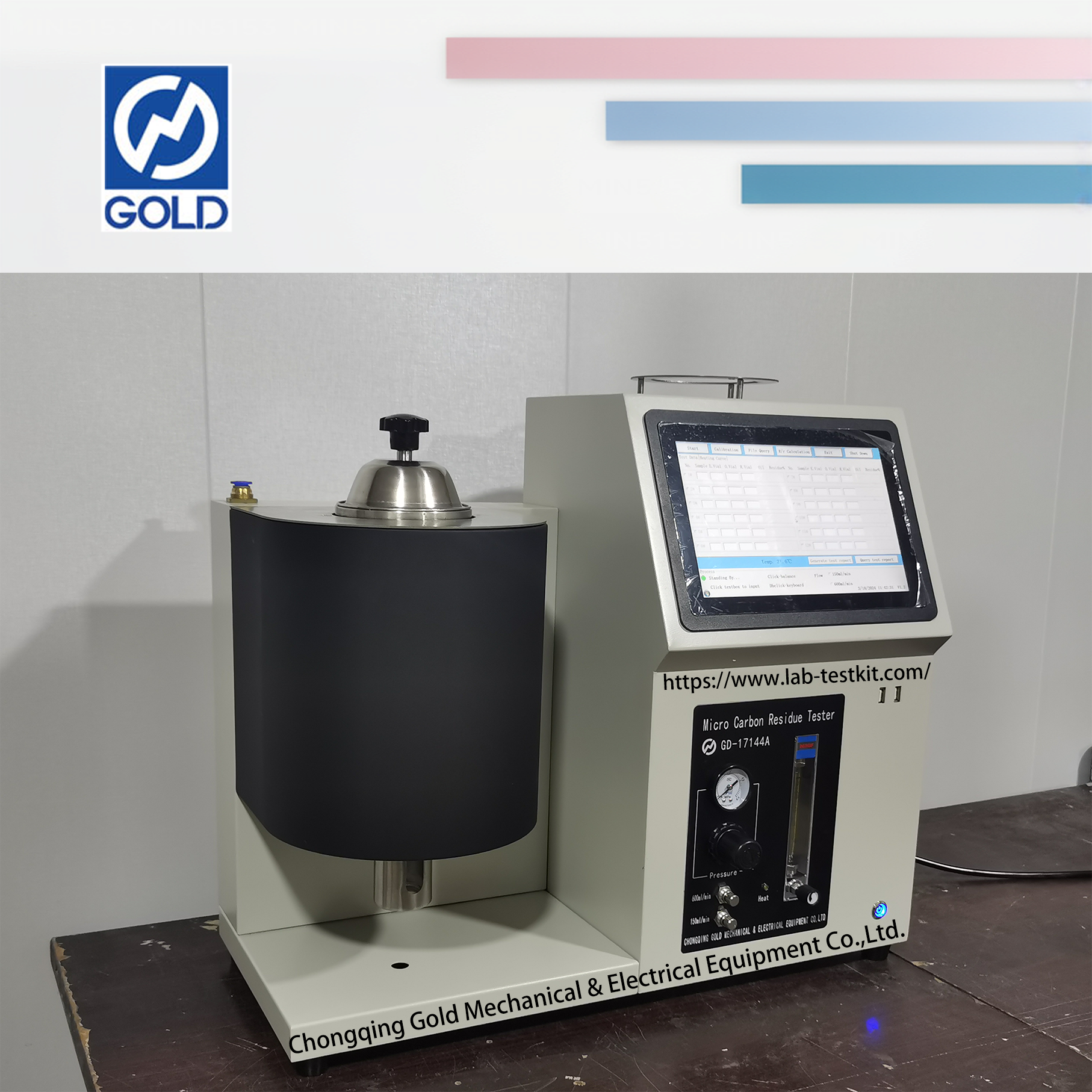 Mga Produkto ng Petroleum Carbon Residue Tester (Micromethod)