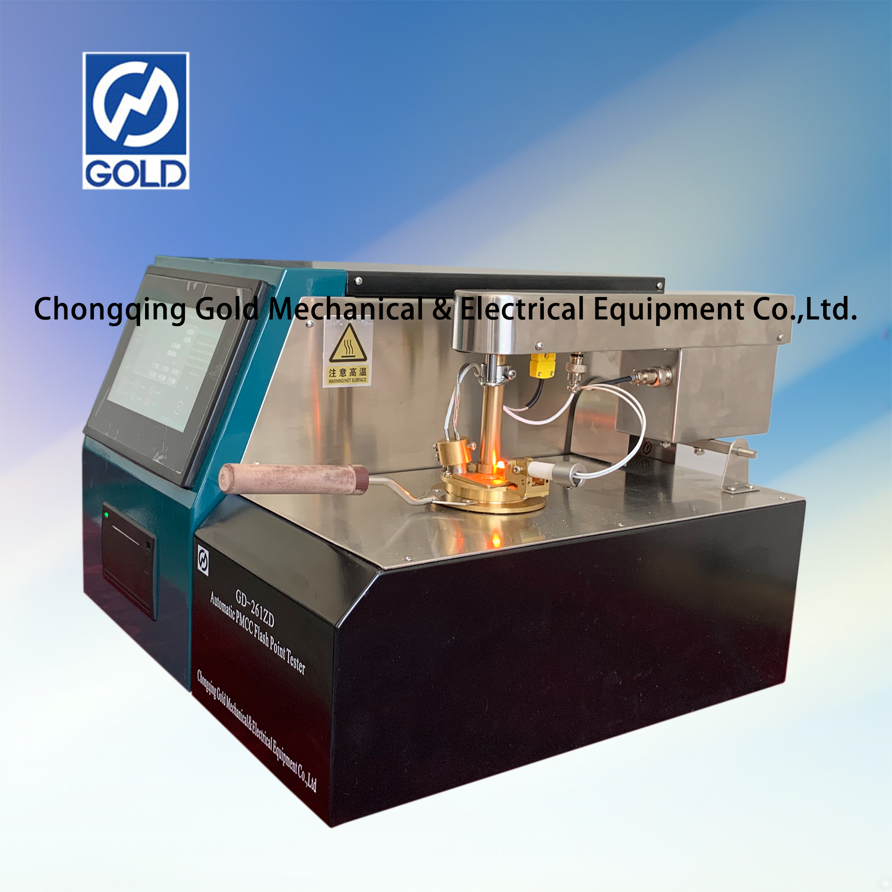 Awtomatikong CoC Flash Point Tester ASTM D92