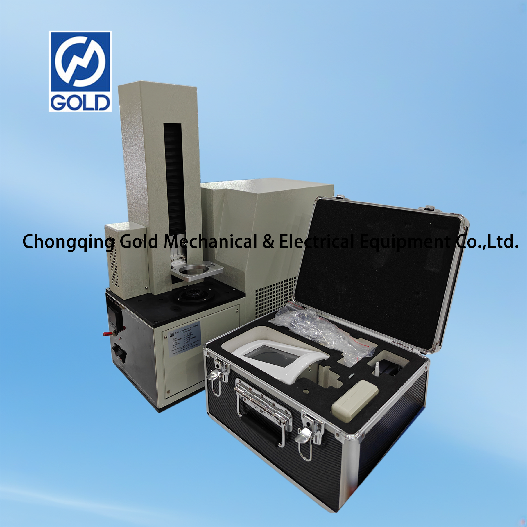 Lubricating Oil Mababang temperatura Brookfield Viscometer ASTM D2983