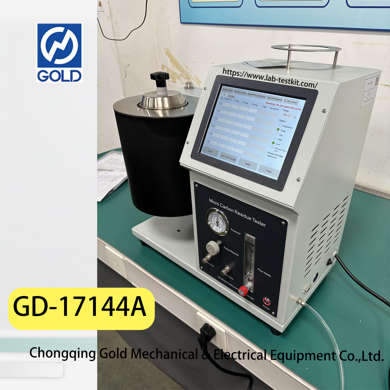 Mga Produkto ng Petroleum Carbon Residue Tester (Micromethod)