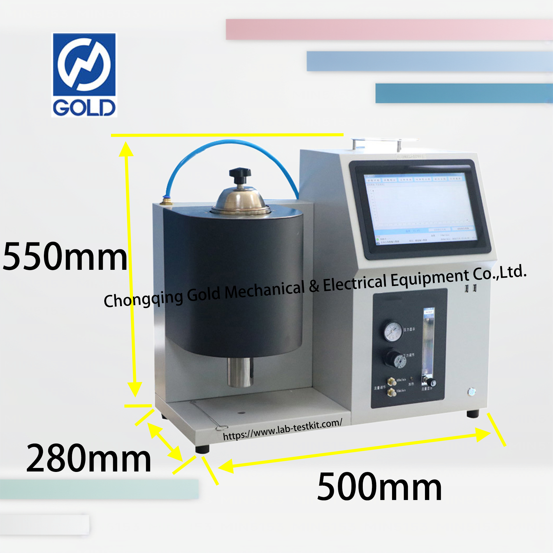 Mga Produkto ng Petroleum Carbon Residue Tester (Micromethod)