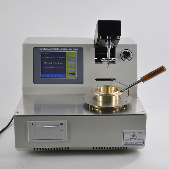 GD-3536A Awtomatikong Cleveland Open-Cup Flash Point Tester