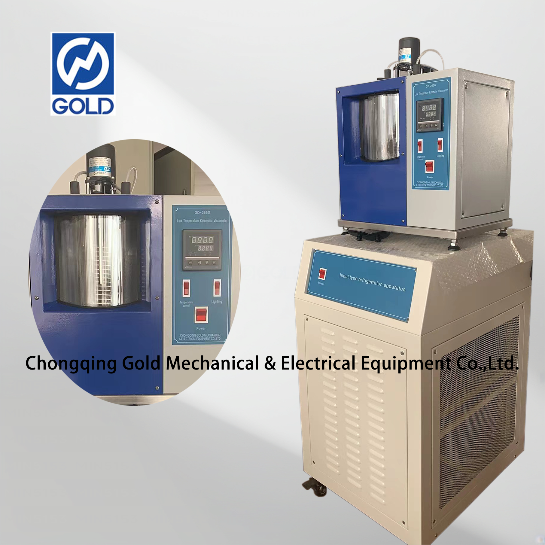 Mababang temperatura kinematic viscometer