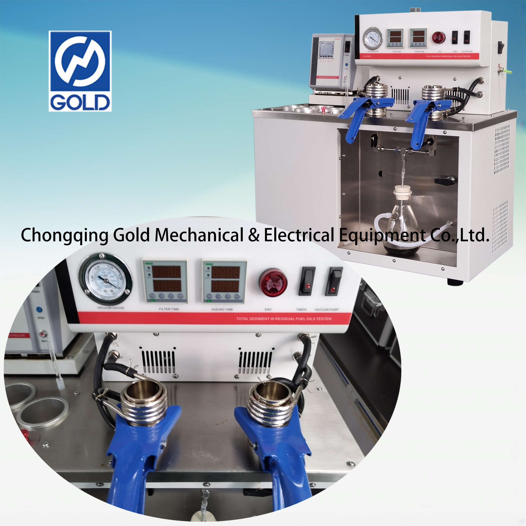 Fuel Oil Kabuuang Sediment Tester