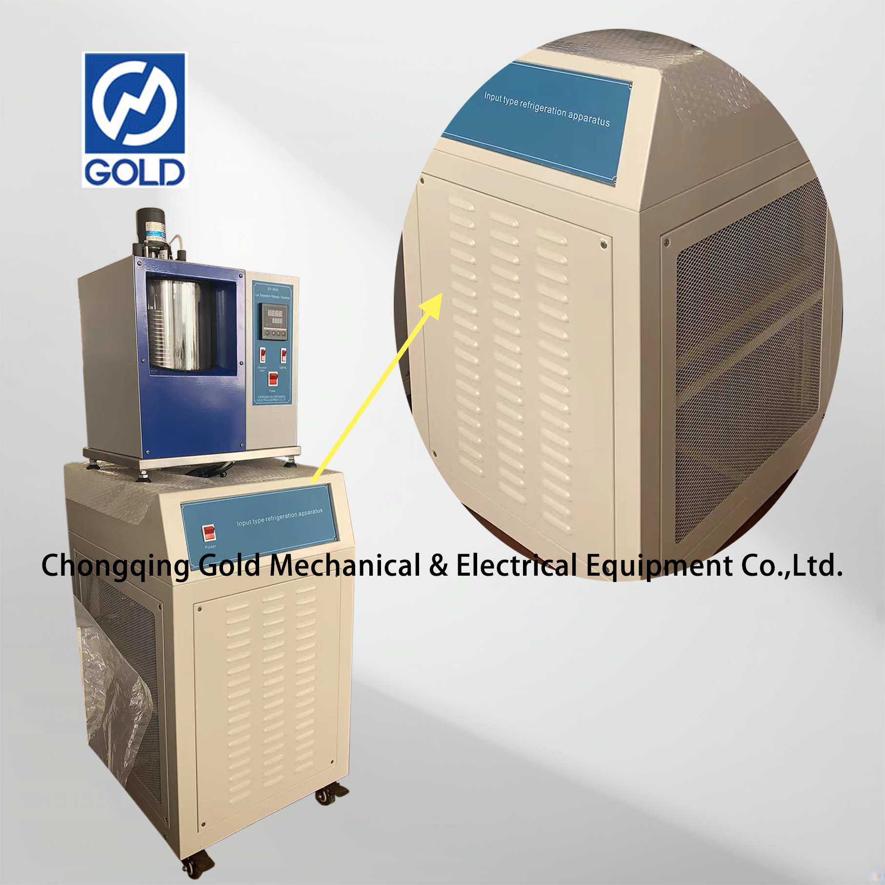 Mababang temperatura kinematic viscometer