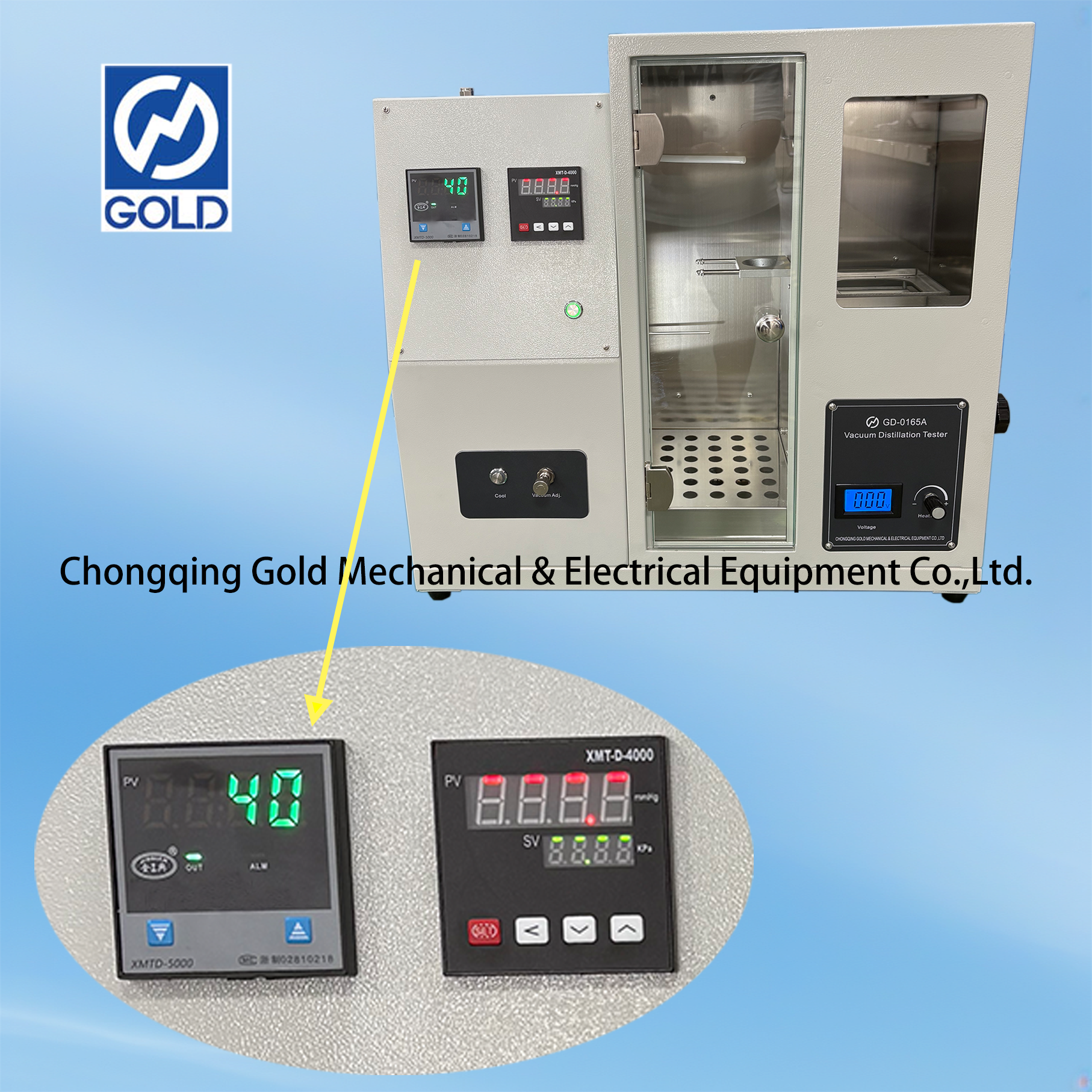 ASTM D1160 Vacuum Distillation Apparatus (Digital Display)