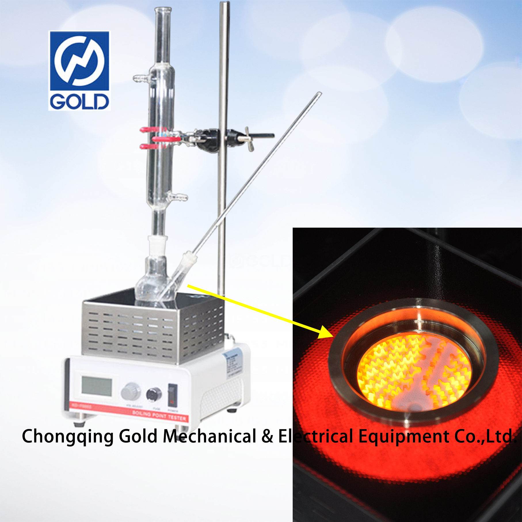 Preno ng balanse ng equilibrium boiling point tester