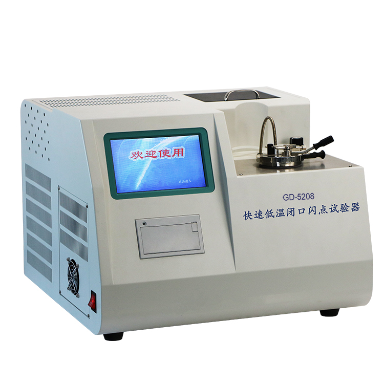 GD-5208 Recc Rapid Low Temperature Closed Cup Flash Point Tester