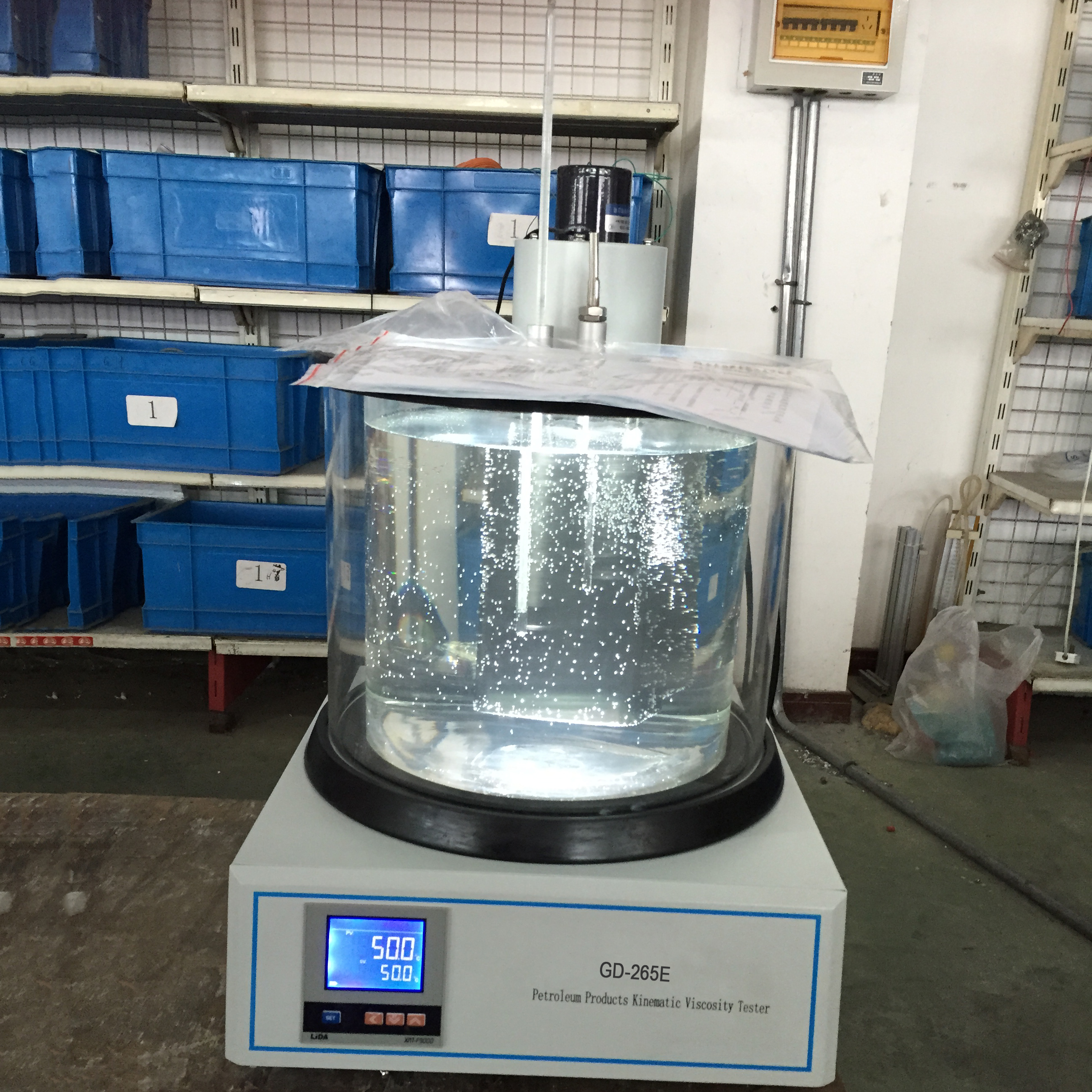 GD-265E asphalts kinematic viscometer.