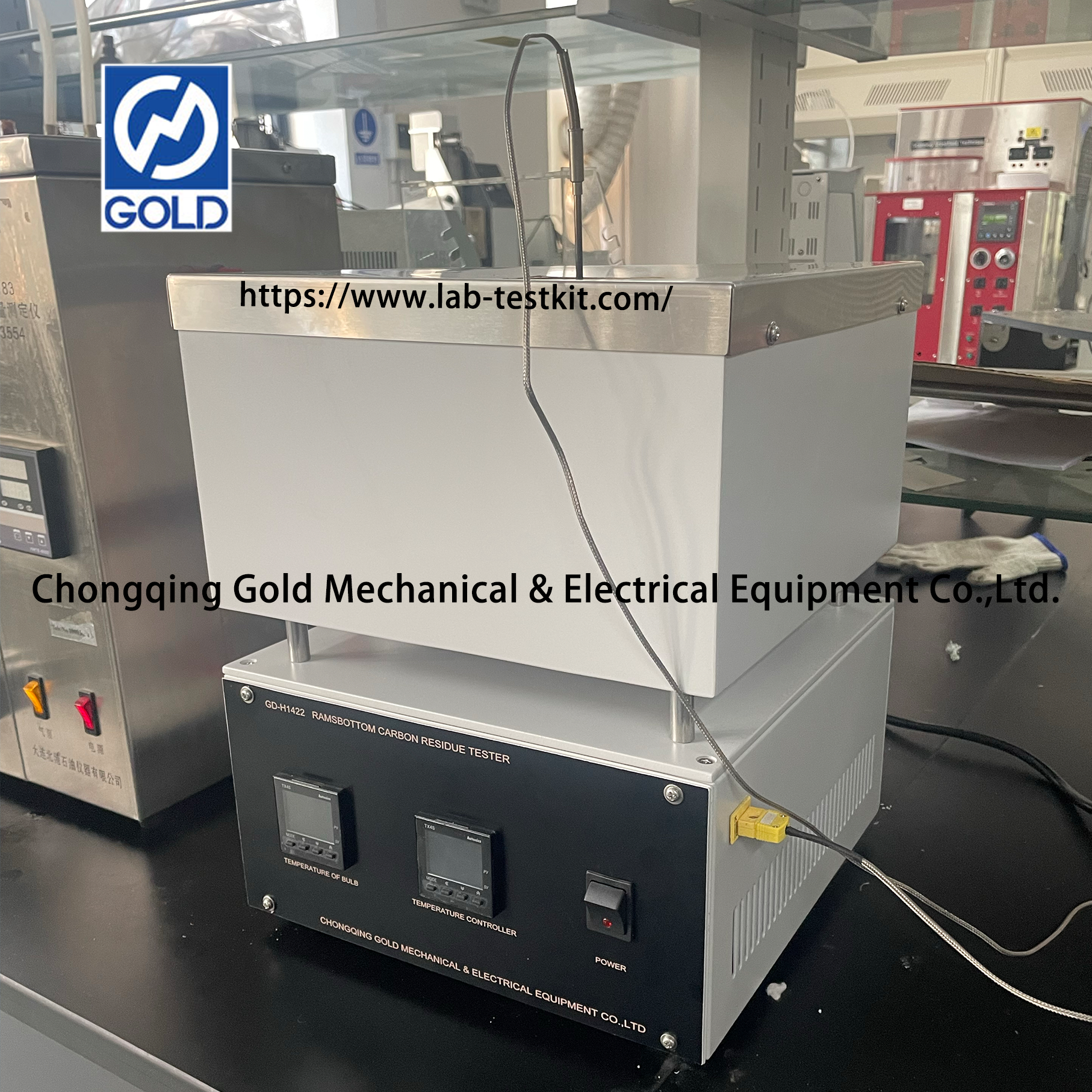 ASTM D524 Ramsbottom Carbon Residue Tester