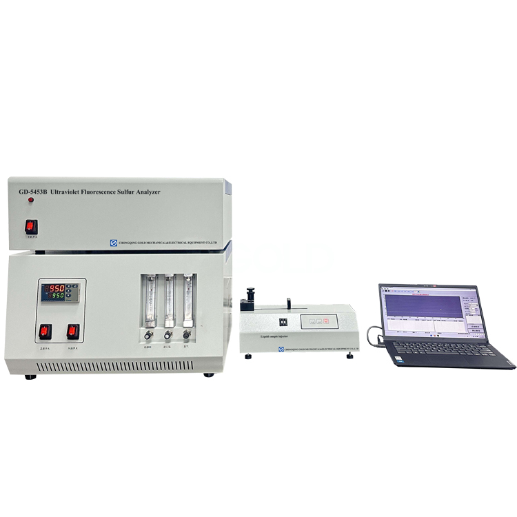 ASTM D5453 Semi Awtomatikong UV Fluorescence Sulfur Analyzer para sa Gasoline at Diesel